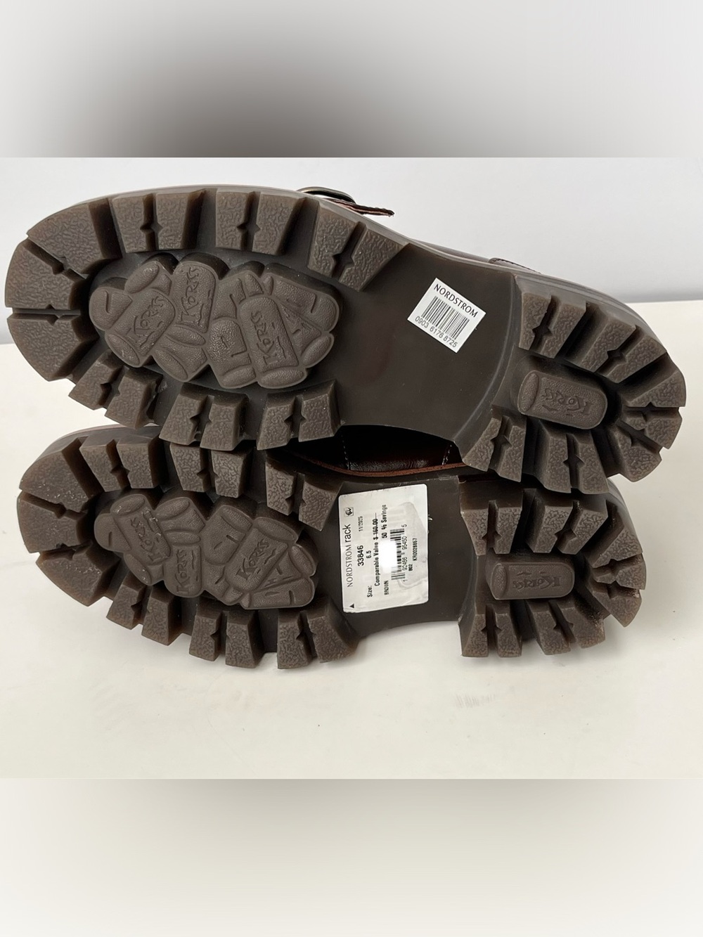Korks by Kork Ease Vara Platform Loafers Brown NEW 6.5 - Picture 10 of 12